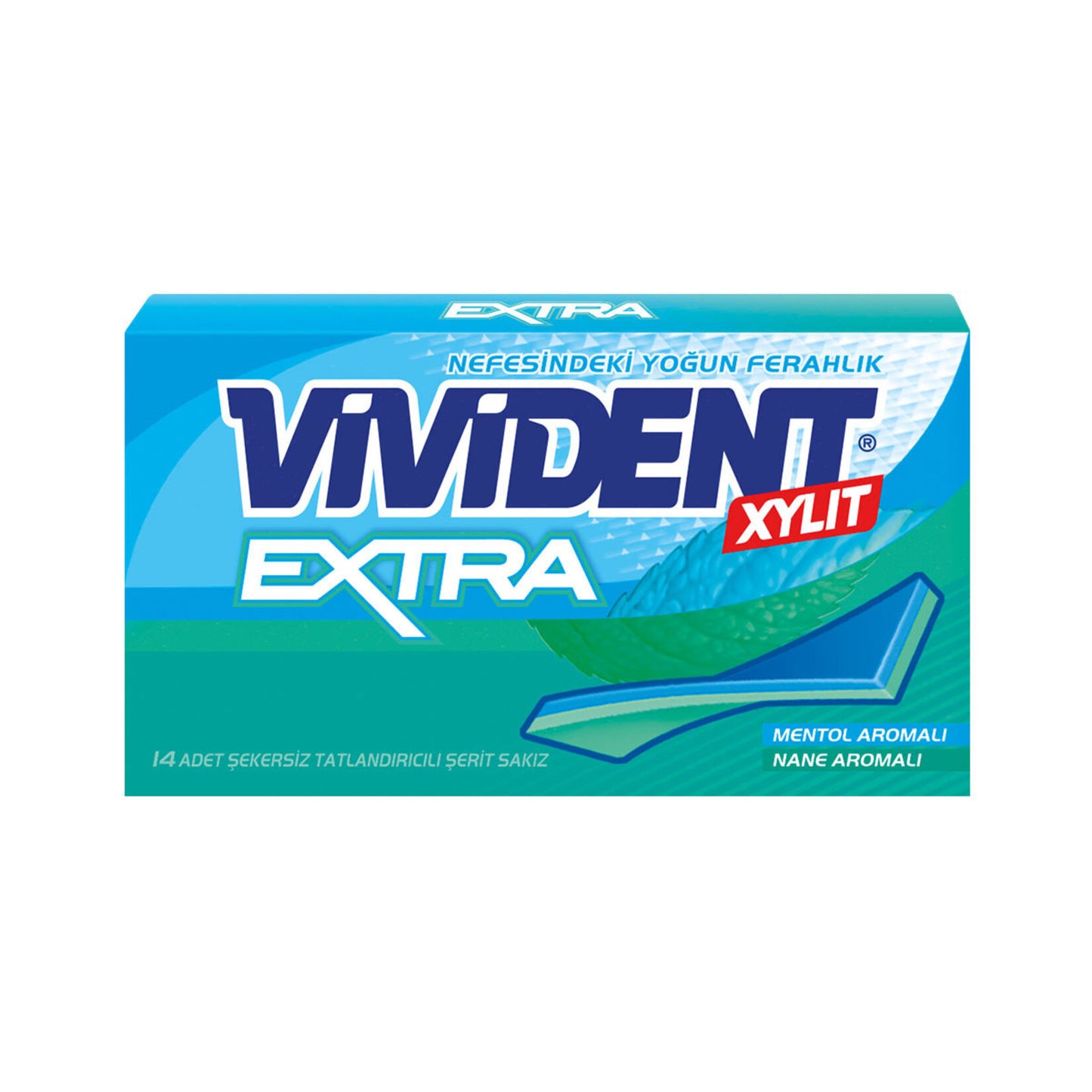 Vivident Extra Chewing Gum (Şerit Sakız Extra) 26g