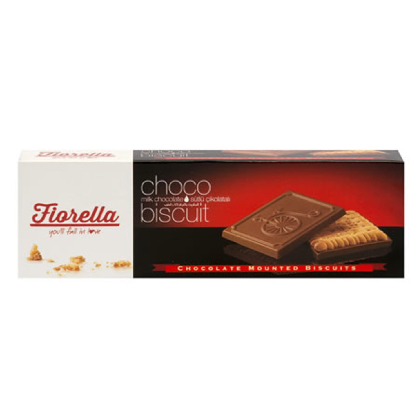 Fiorella Milk Chocolate Biscuit (Sütlü Çikolatalı Bisküvi) 102 G