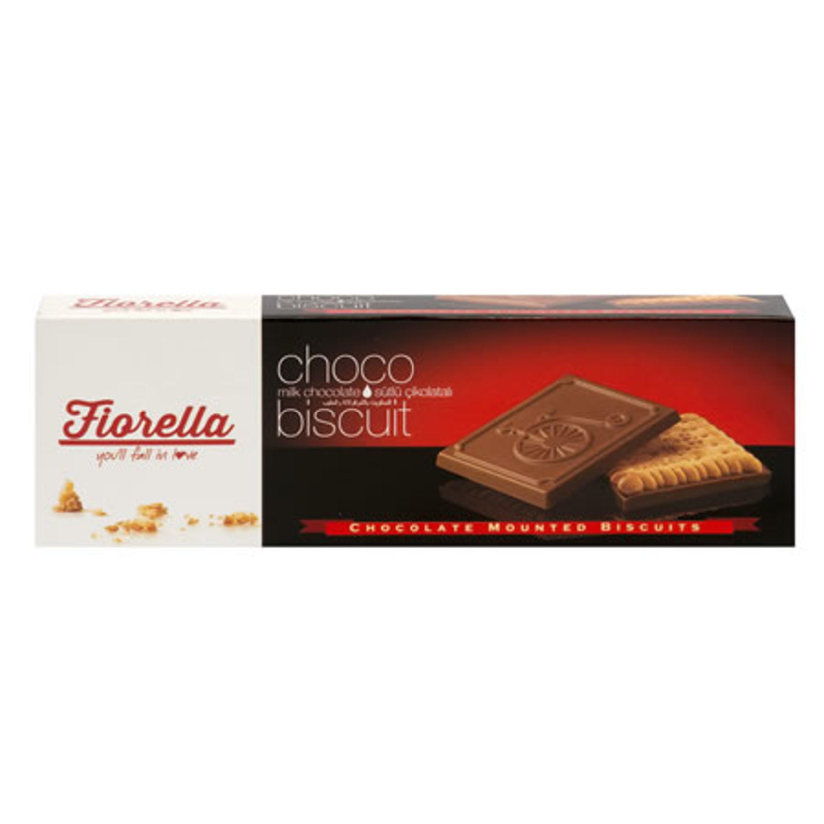 Fiorella Milk Chocolate Biscuit (Sütlü Çikolatalı Bisküvi) 102 G