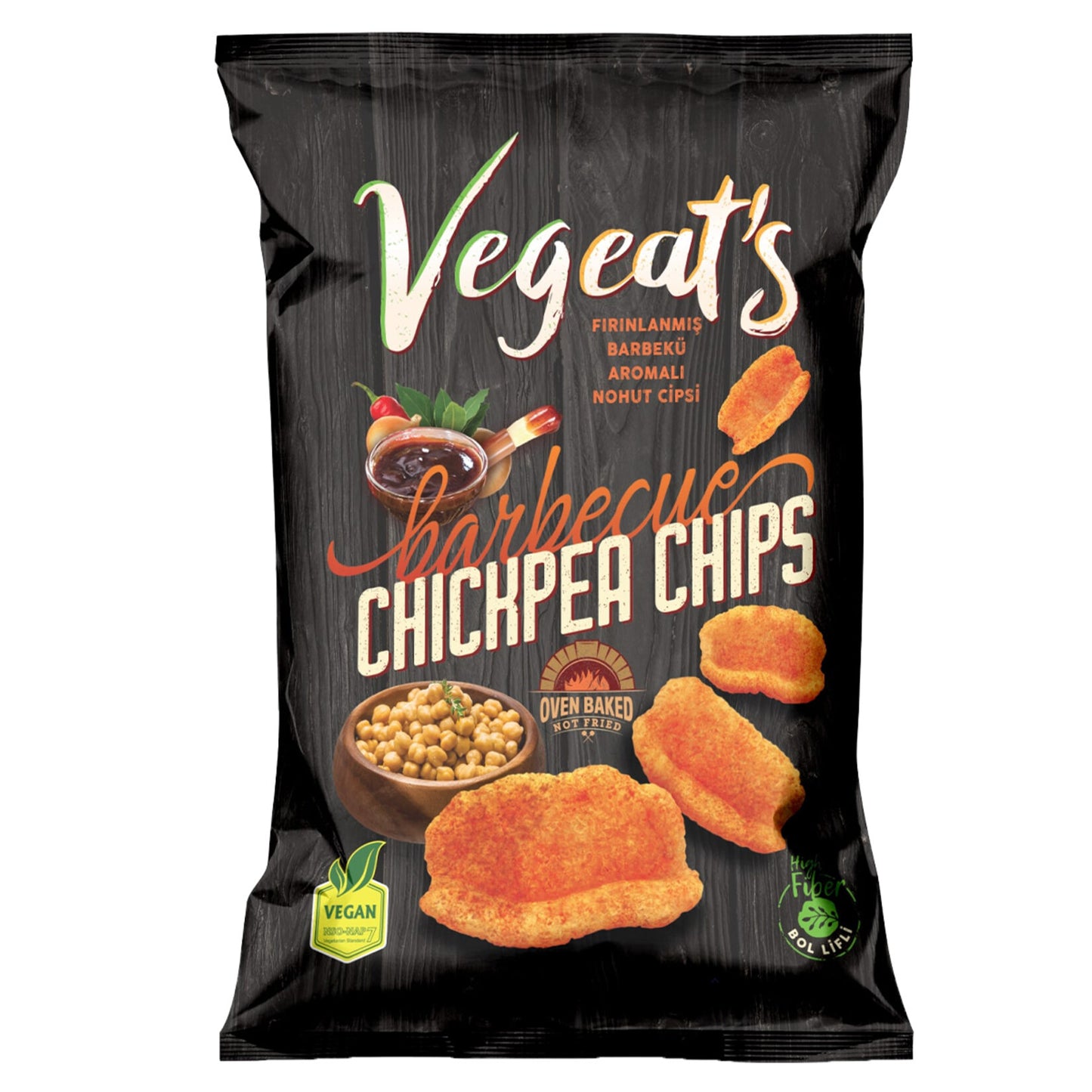 Vegeat's Fırınlanmış Barbekü Aromalı Nohut Cipsi 50 G