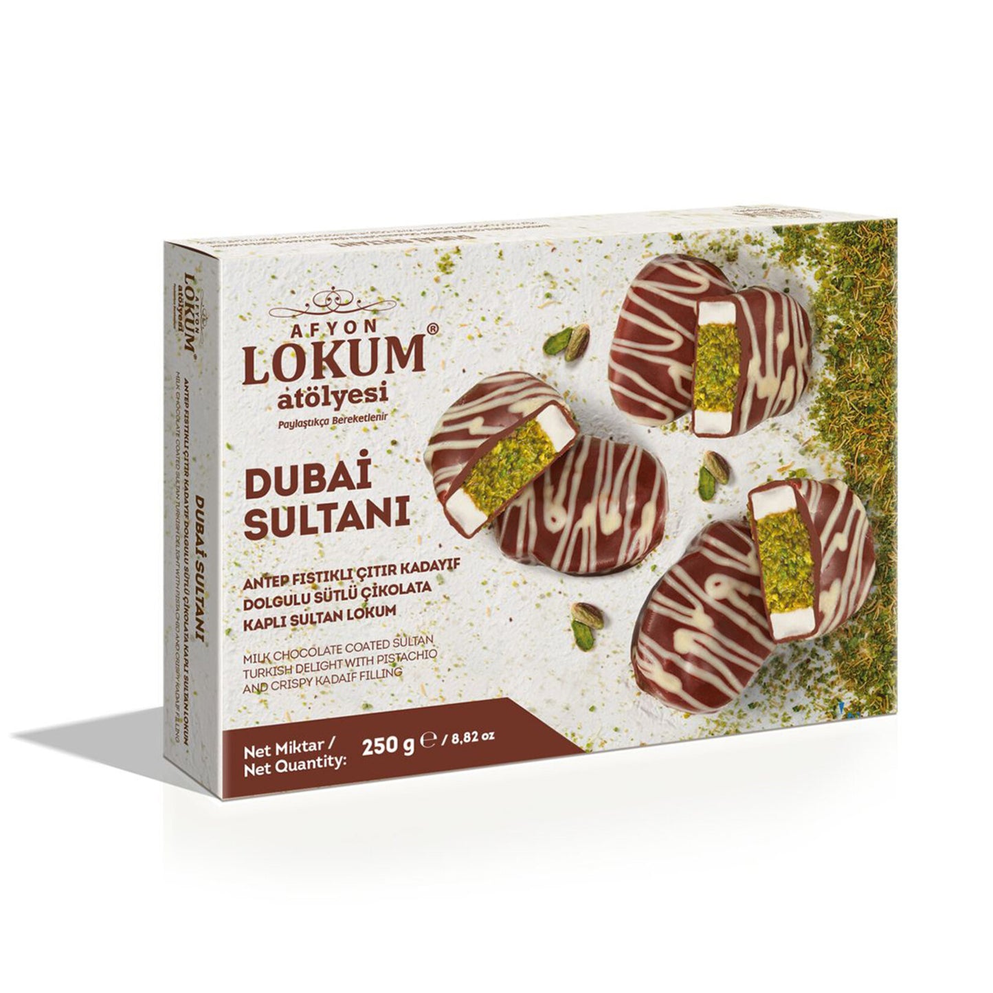 Lokum Atölyesi Dubai Sultan Lokumu 250 G