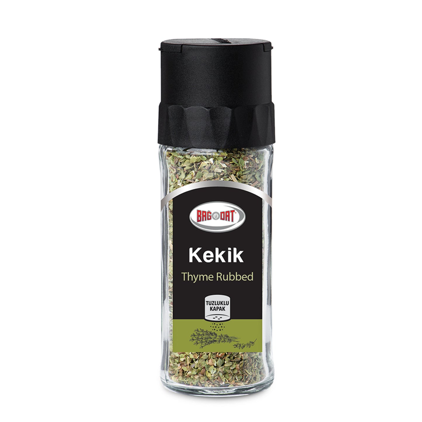 Bağdat Thyme Glass Shaker (Kekik Tuzluklu Cam) 11g