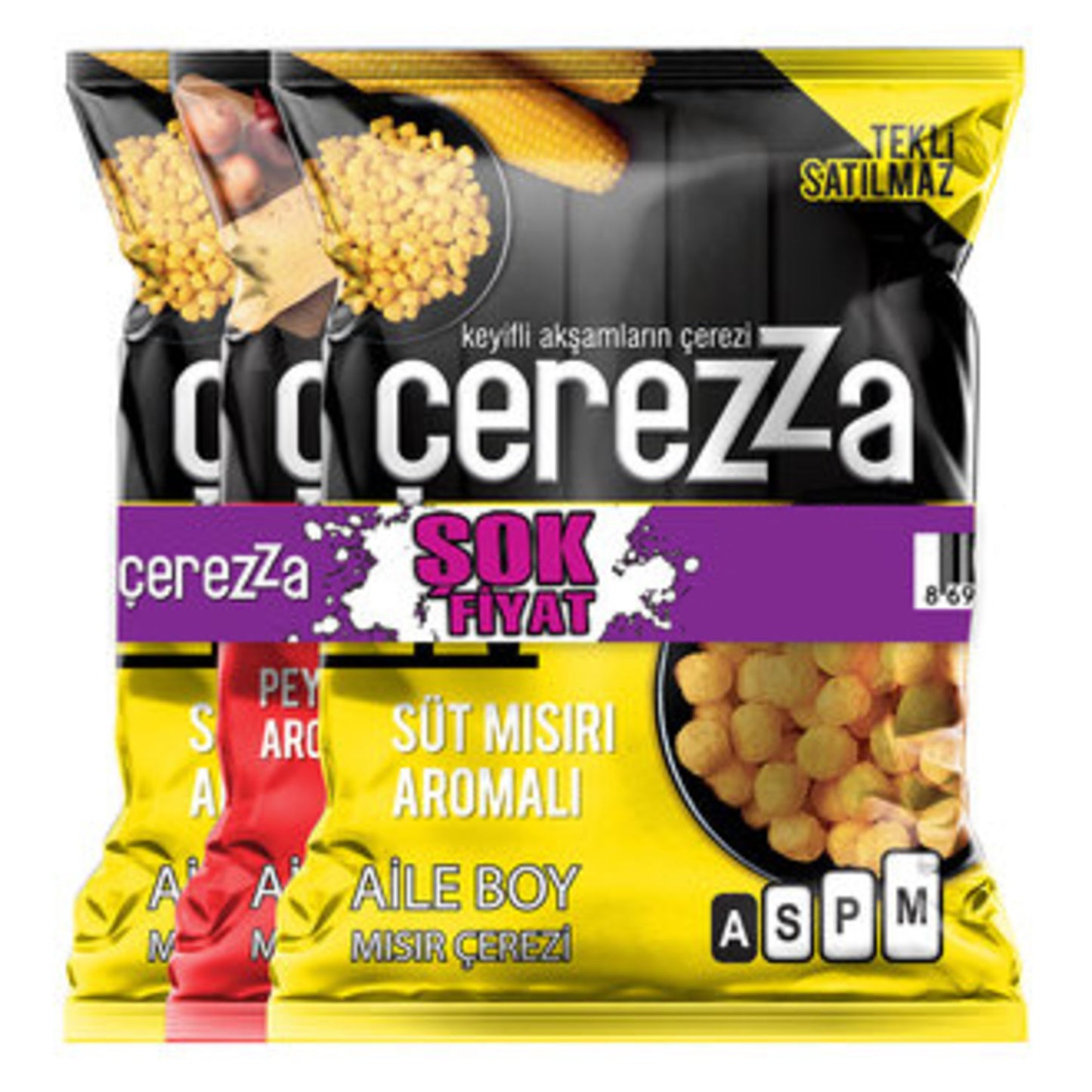 Çerezza 3-Pack Mixed Nuts 103g