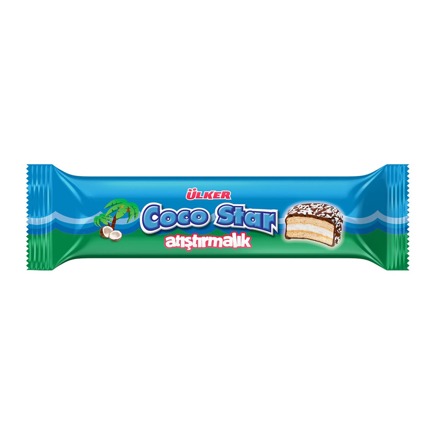 Ülker Coco Star Snack Sandwich Biscuit 66g