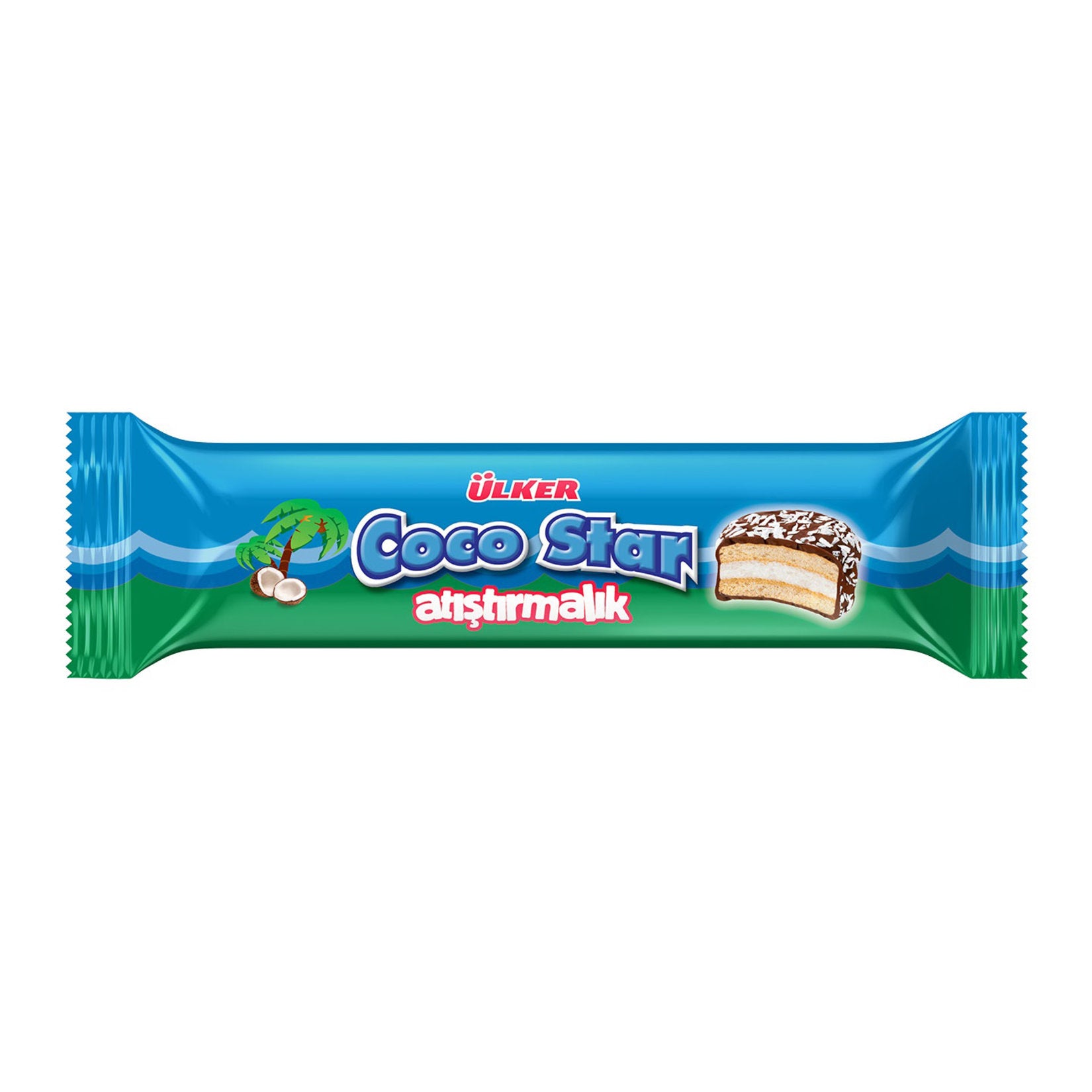 Ülker Coco Star Snack Sandwich Biscuit 66g