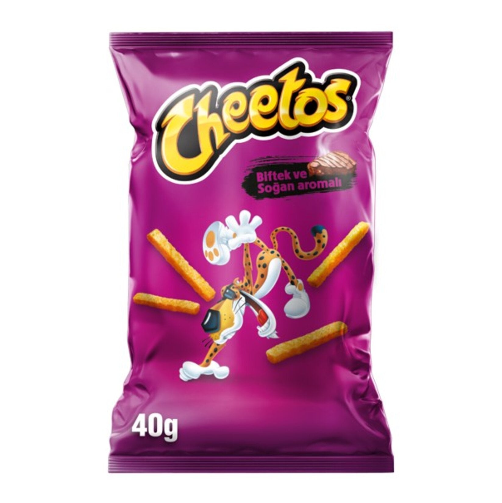 Cheetos Oven-Baked Beef Flavor Corn Snack Family Size 40 G