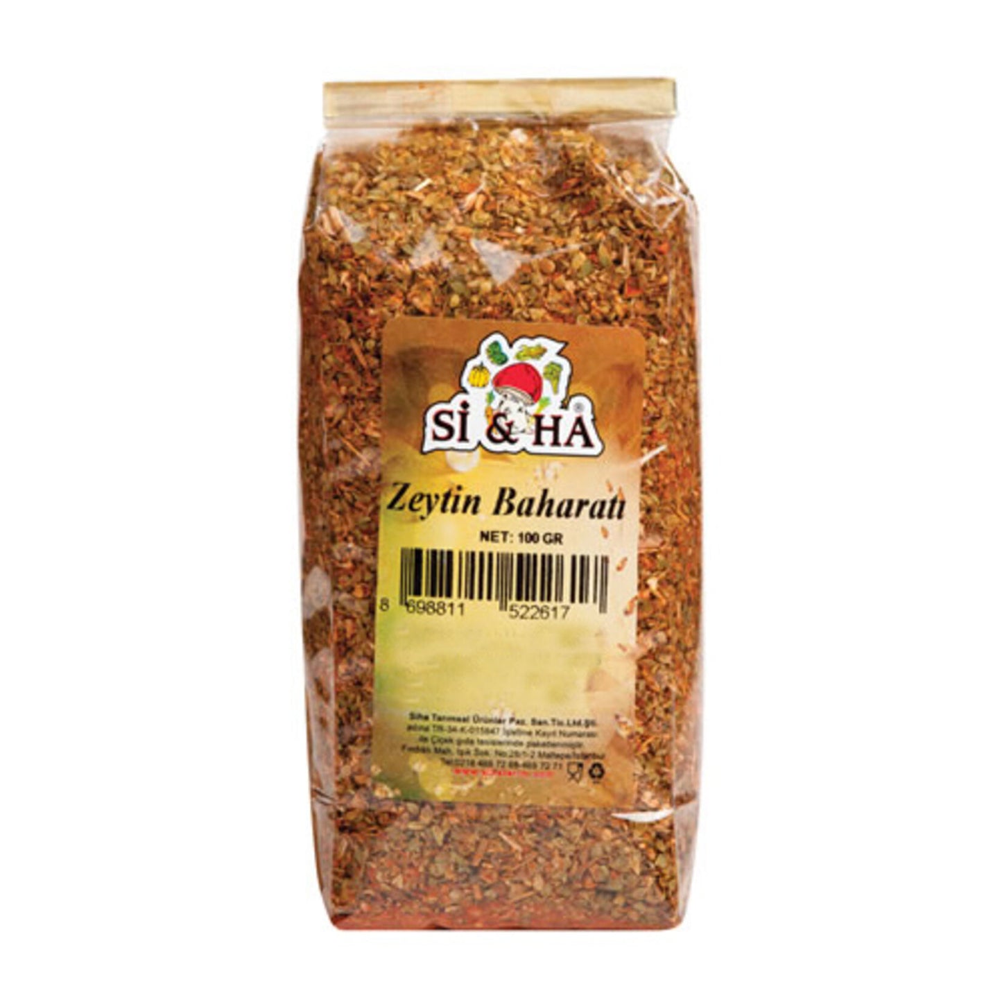 Si&Ha Olive Seasoning (Zeytin Baharatı) 100 G