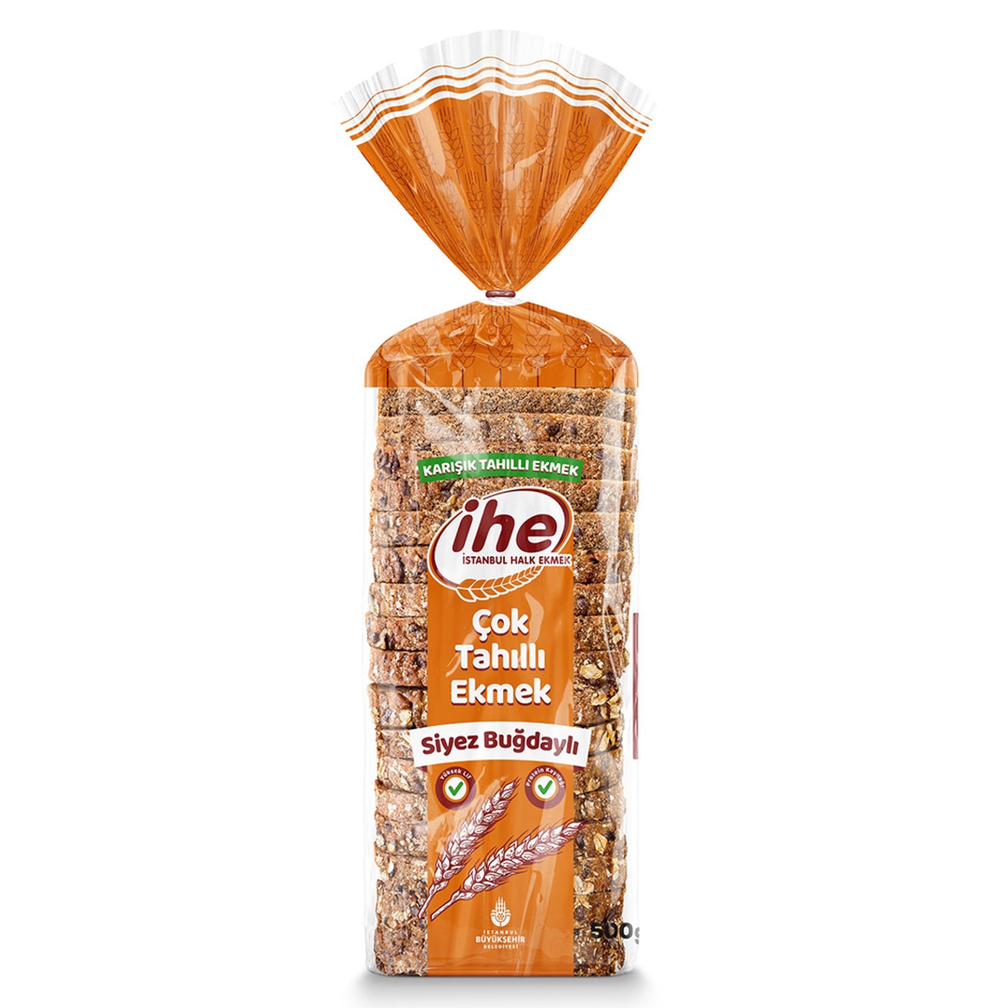 İhe Multi-Grain Bread (Çok Tahıllı Ekmek) 500g