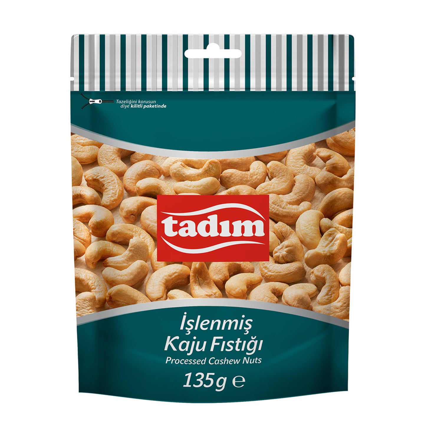 Tadım Processed Cashew Nuts (İşlenmiş Kaju Fıstığı) 135g