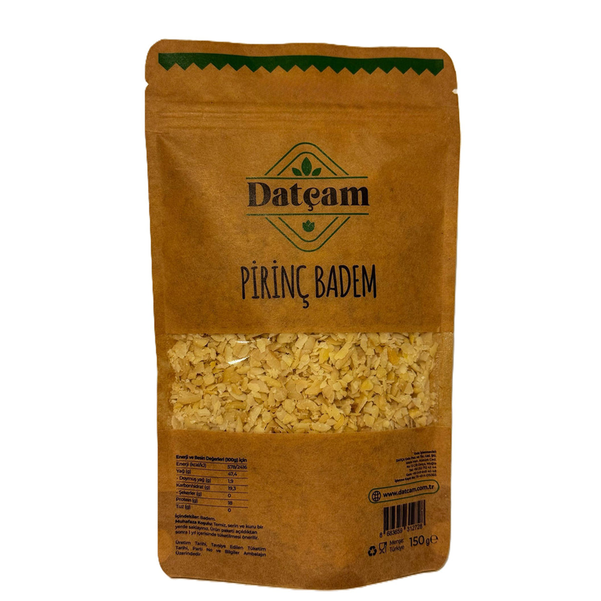 Datçam Rice Almonds (Pirinç Badem) 150g