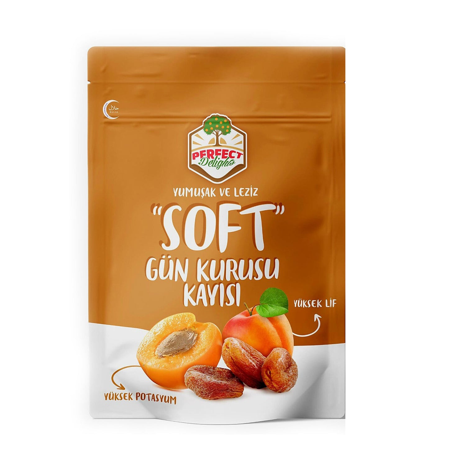 Perfect Delights Soft Dried Apricot (Soft Gün Kurusu Kayısı) 200 G