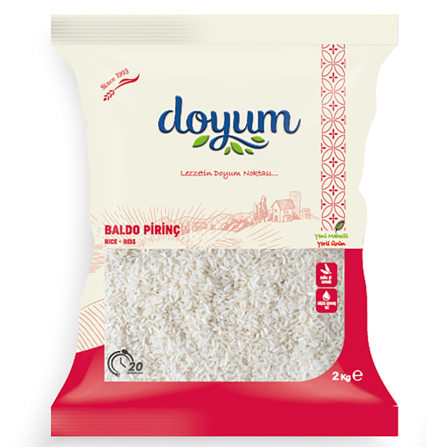 Doyum Baldo Pirinç 2 Kg