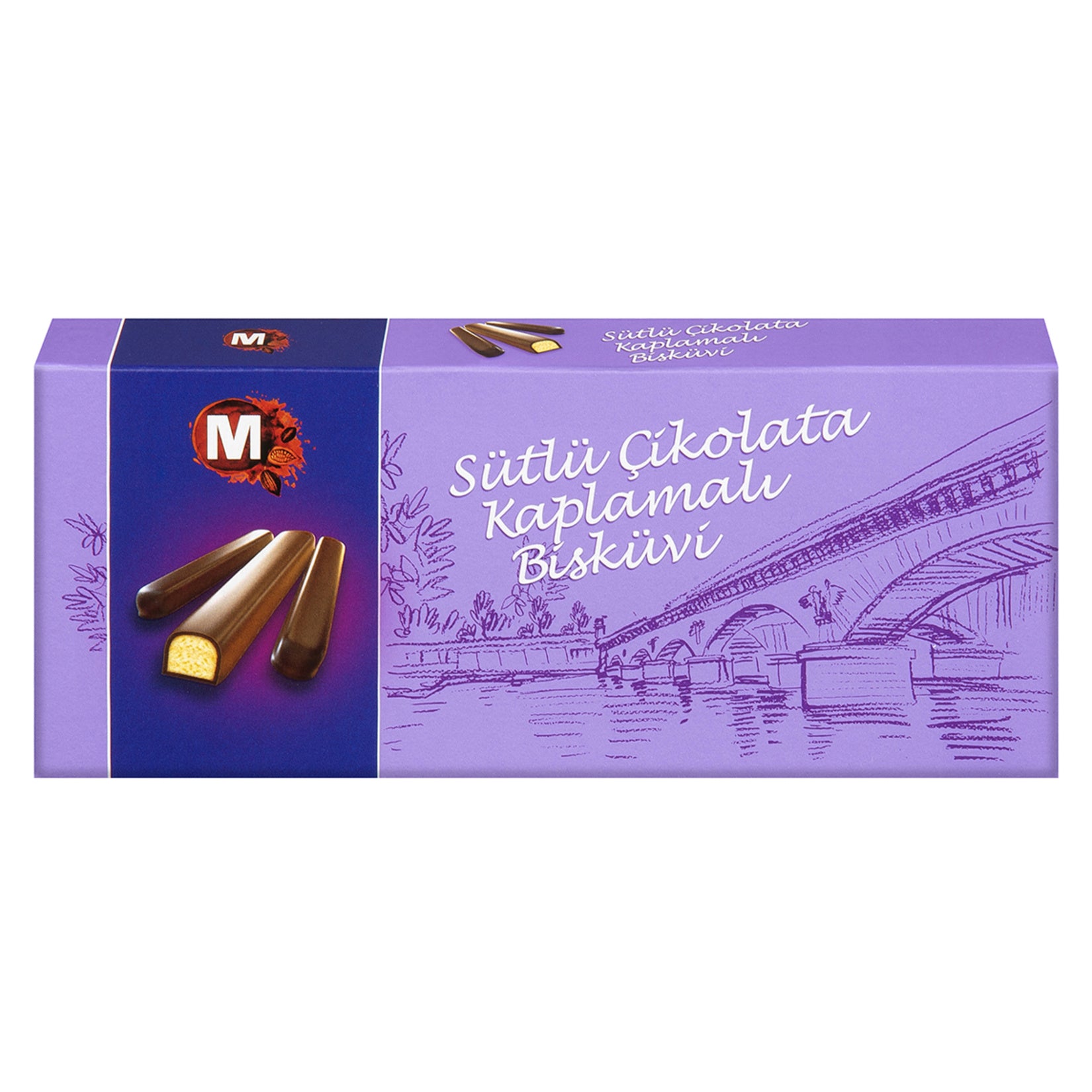 Migros Milk Chocolate Coated Biscuit 100 G