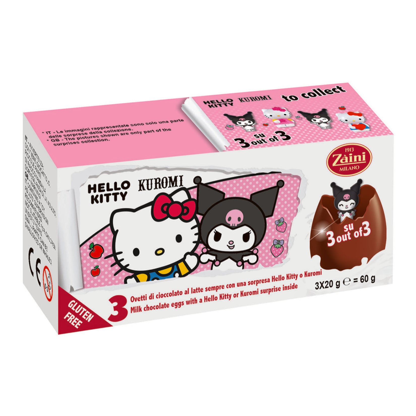 Zaini Hello Kitty Chocolate Surprise Egg 60 G