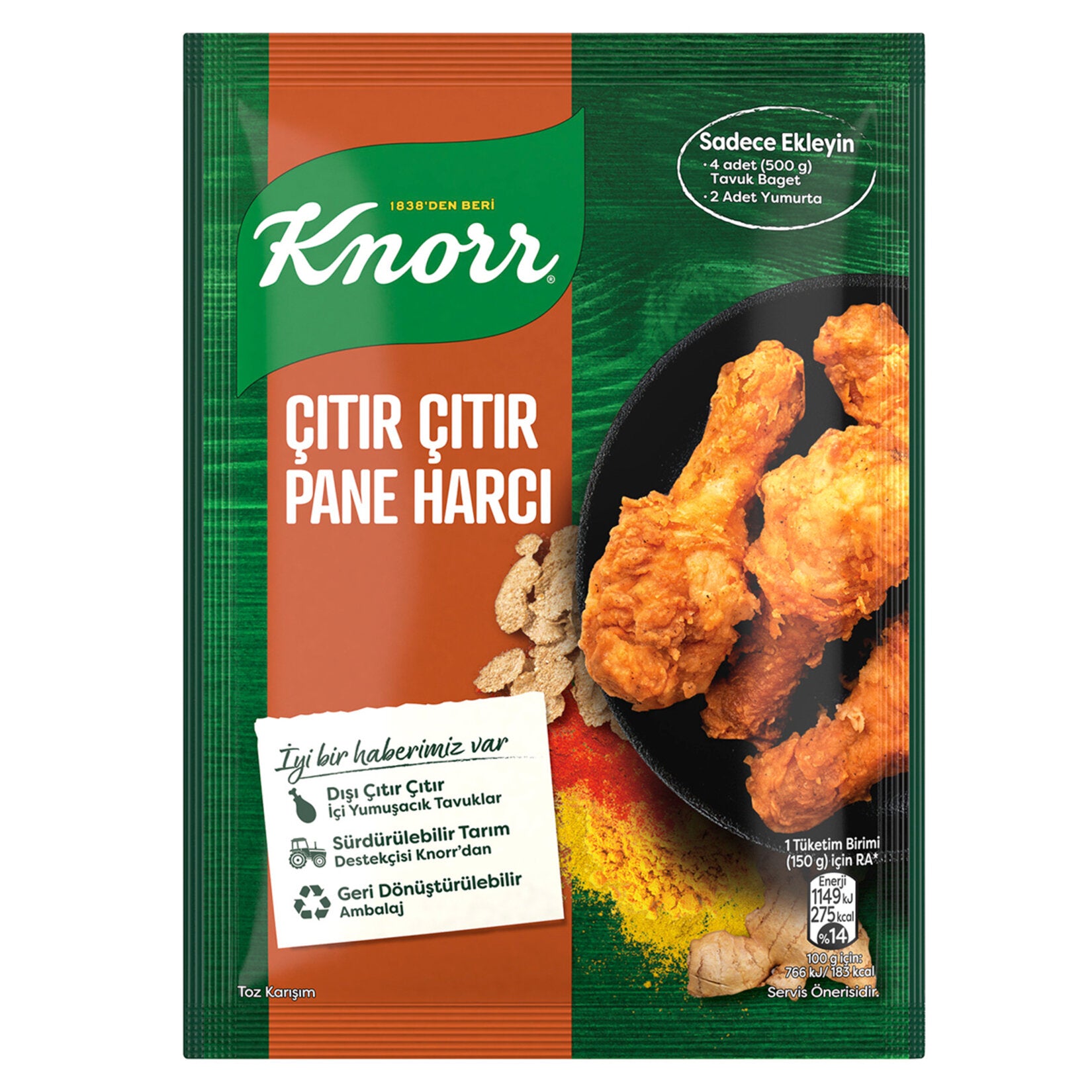 Knorr Çıtır Pane Harcı 90 G