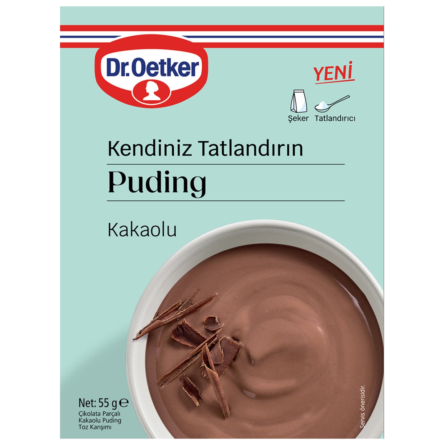 Dr.Oetker Kendiniz Tatlandırın Kakaolu Puding 55 G