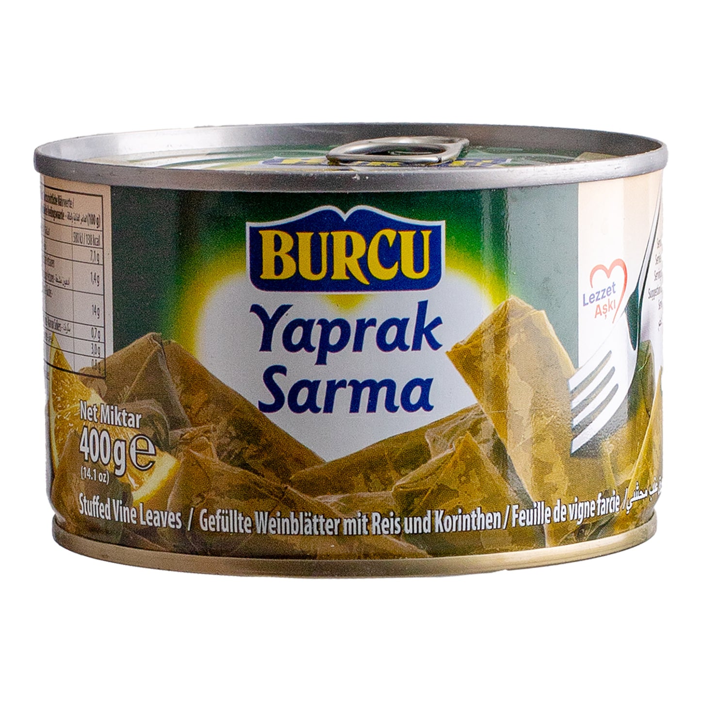 Burcu Stuffed Grape Leaves (Yaprak Sarma) 400 G