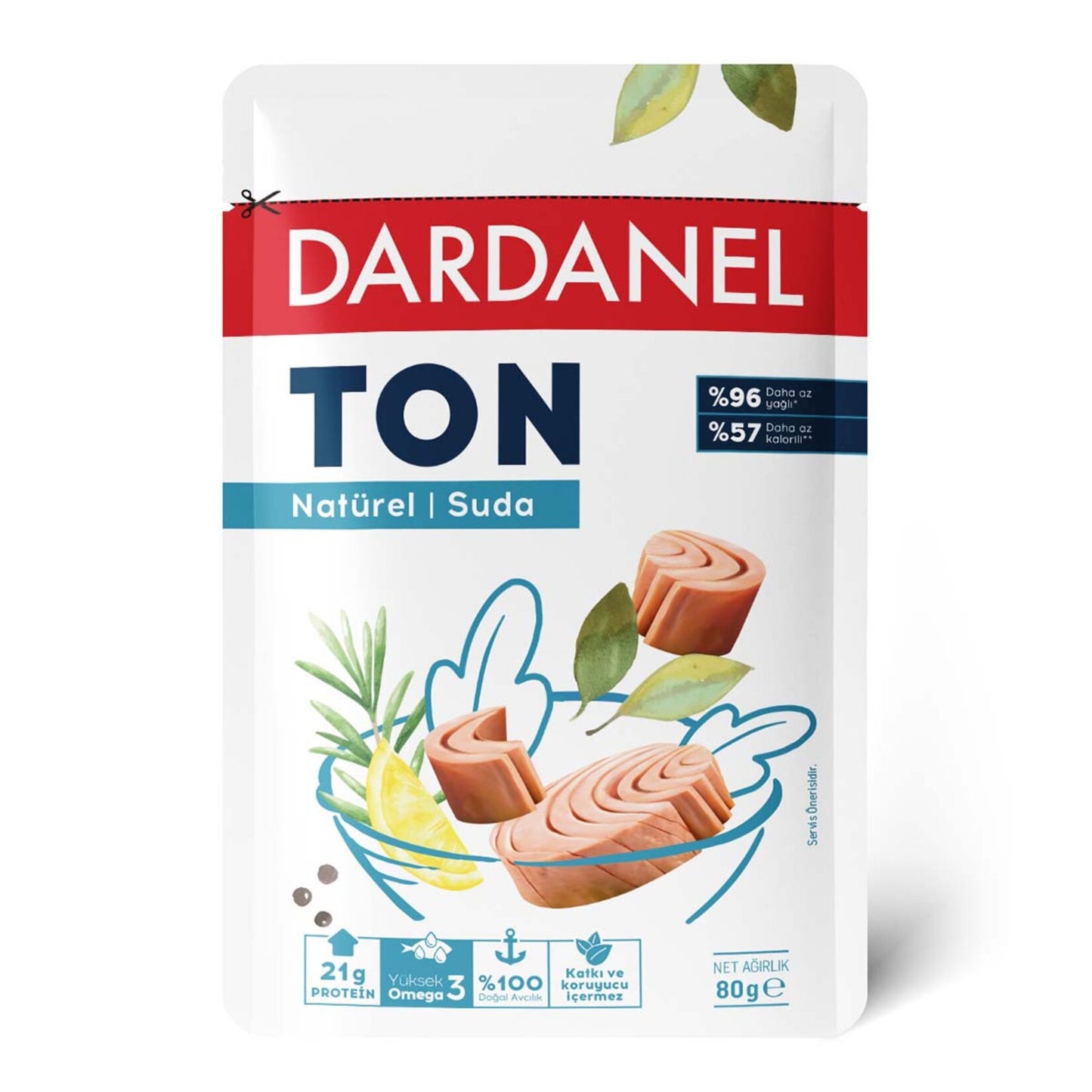 Dardanel Light Poşet Ton Balığı 80 G