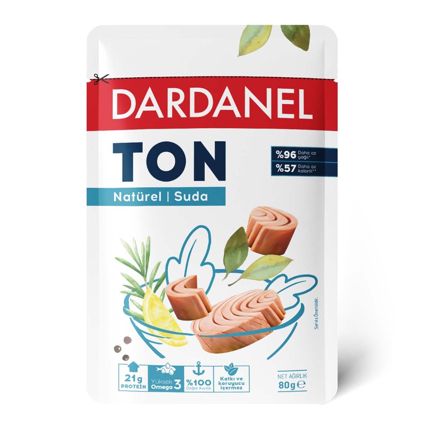 Dardanel Light Poşet Ton Balığı 80 G