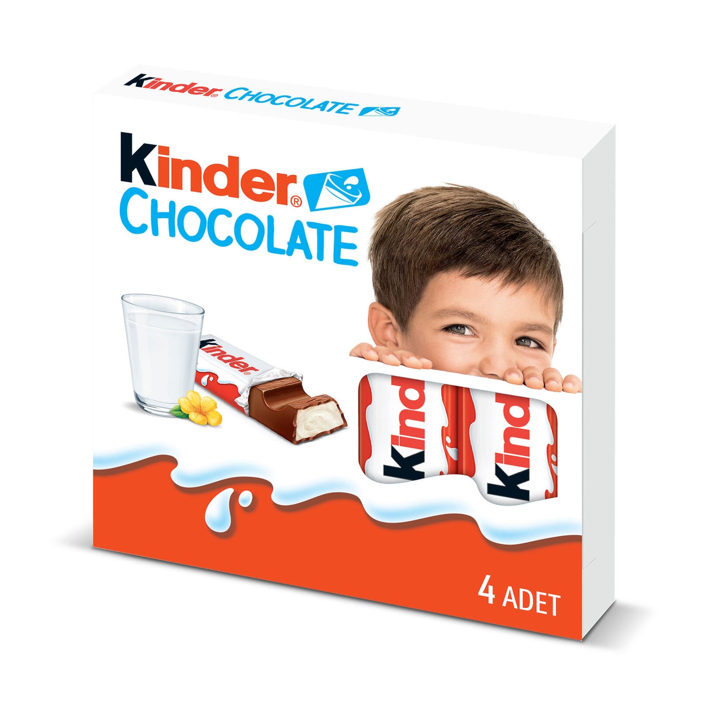 Kinder Chocolate (Çikolata) 4-Pack 50g