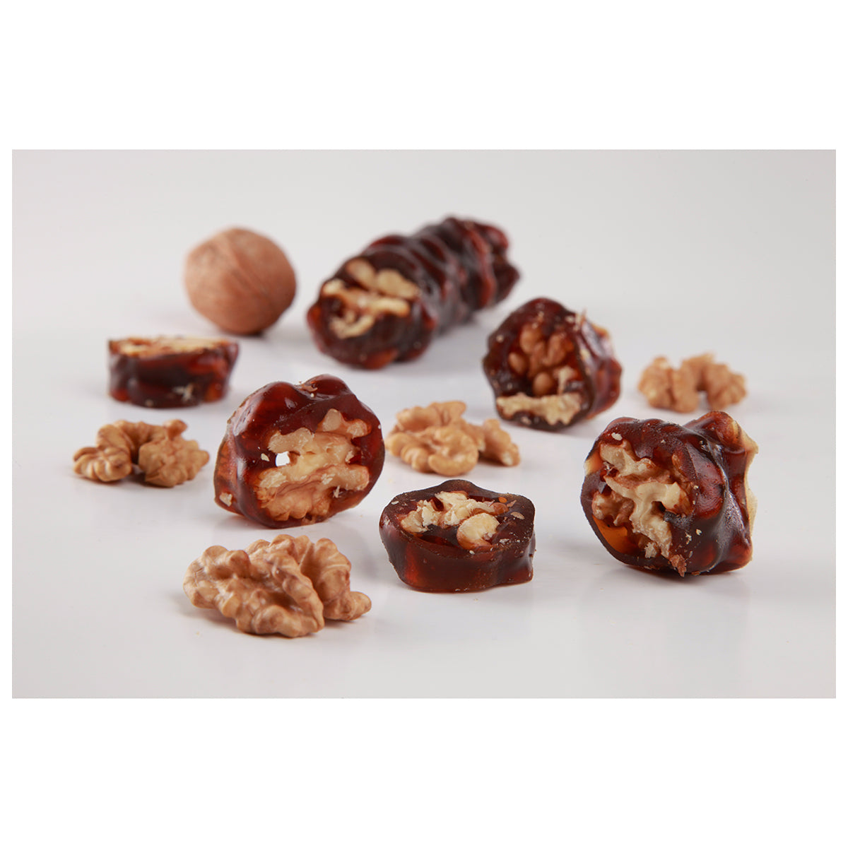 Yellow Butterfly Walnut and Grape Molasses Sausage (Cevizli Pekmezli Sucuk) Kg