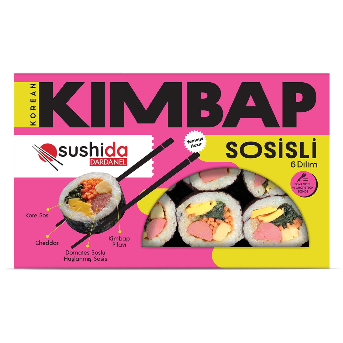 Dardanel Sushida Sausage Kimbap (Sosisli Kimbap) 200g