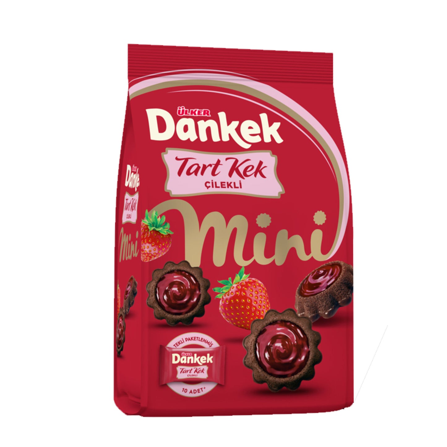 Ülker Dankek Tart Mini Çilekli 150 G