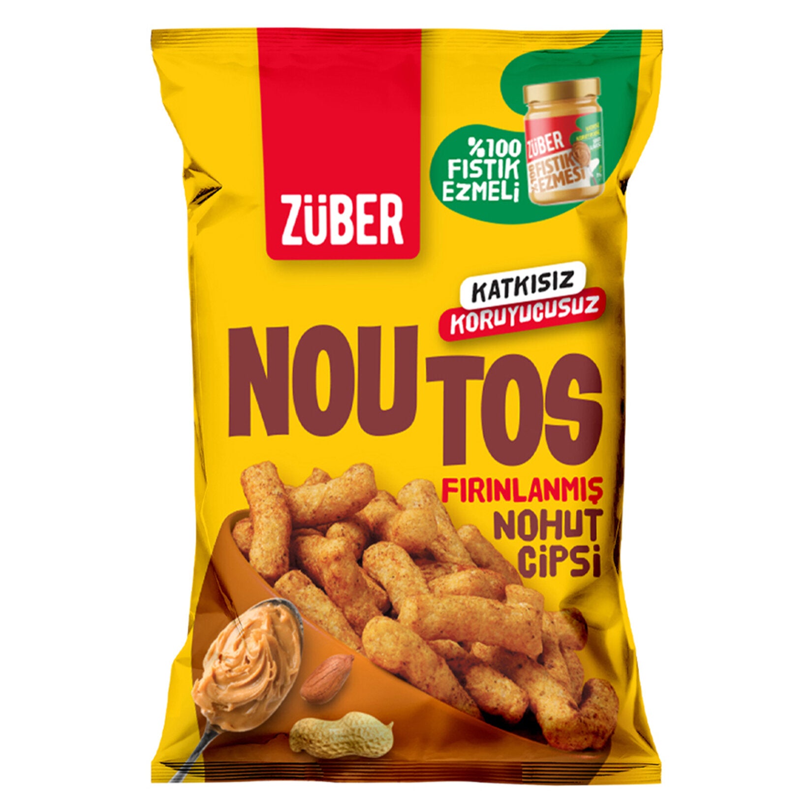 Züber %100 Fıstık Ezmeli Noutos 55 G