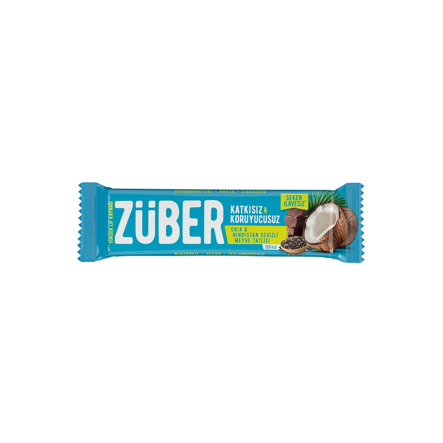 Züber Chia Coconut Bar (Chia Hindistan Cevizli Bar) 40 G