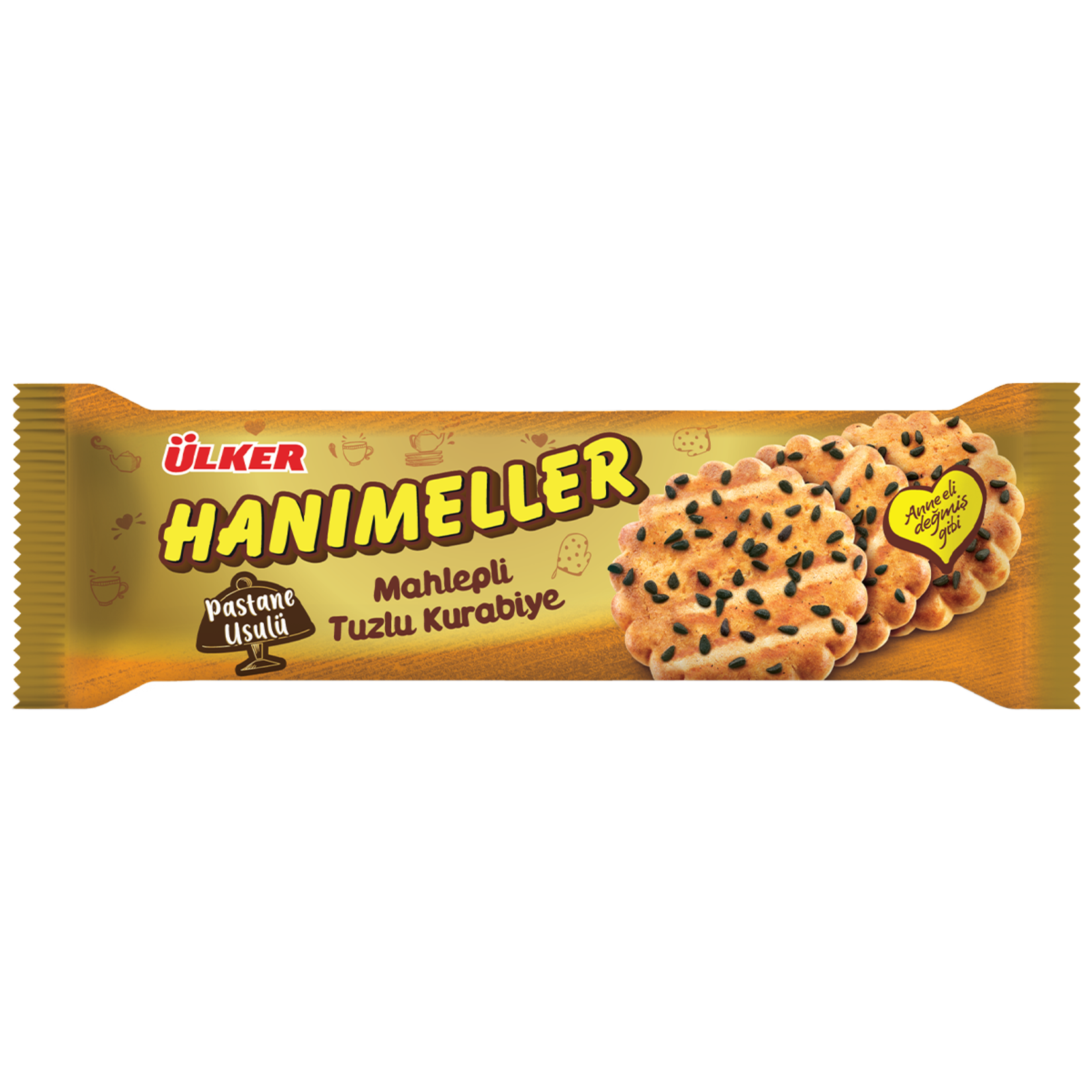 Ülker Hanımeller Mahleb Savory Cookie 81 G
