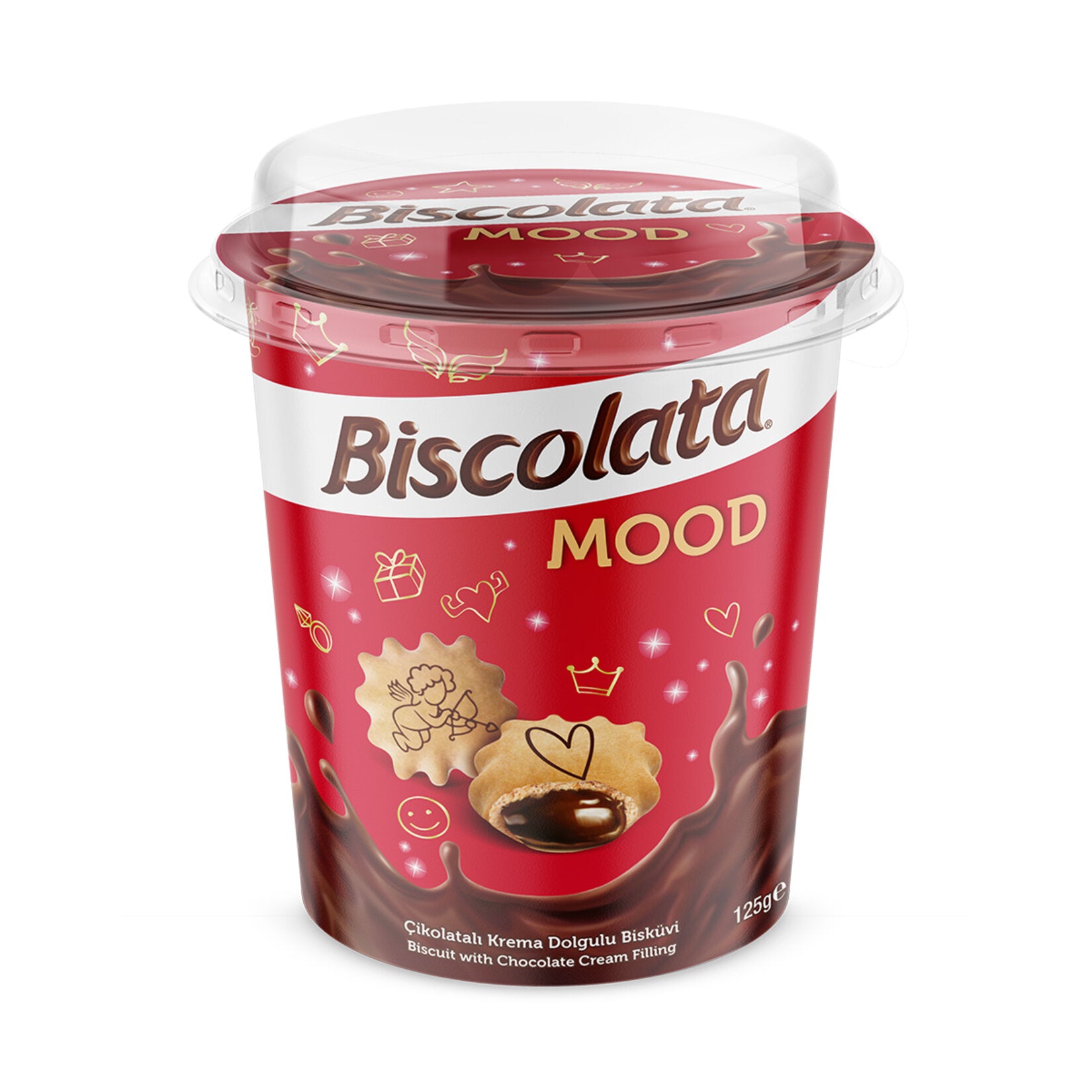Biscolata Mood Bardak 125 G