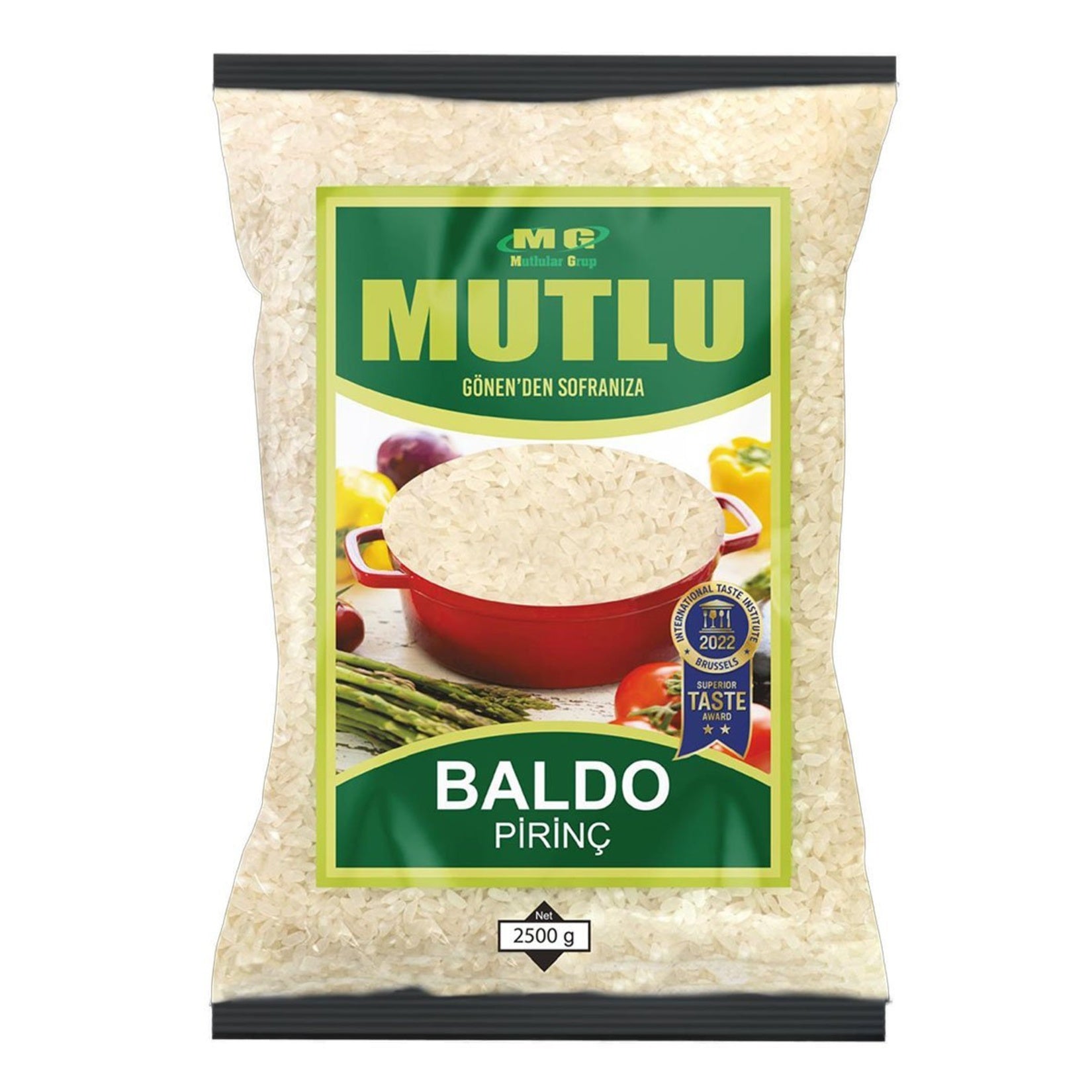 Mg Mutlu Baldo Pirinç 2,5 Kg