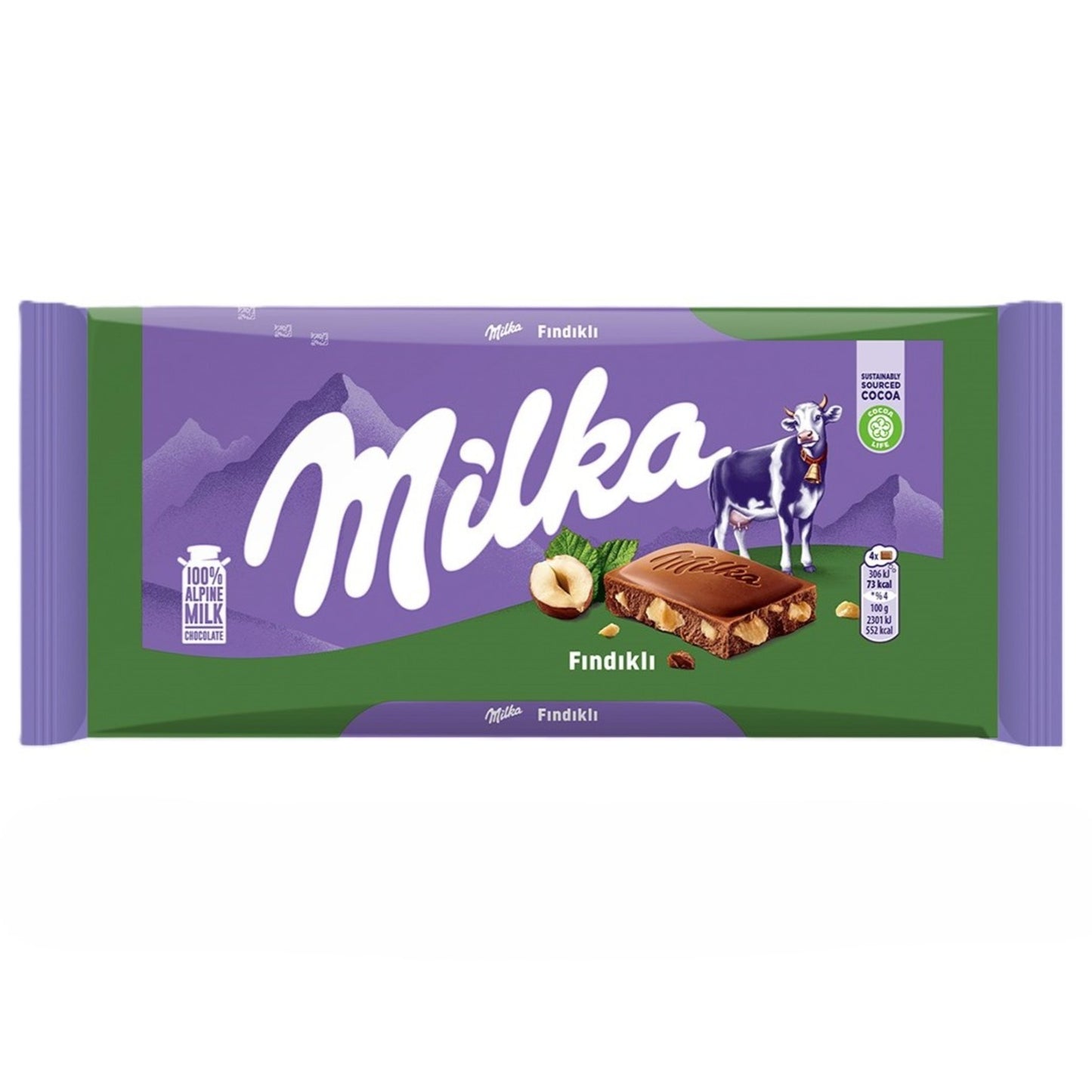 Milka Hazelnut Chocolate 80 G