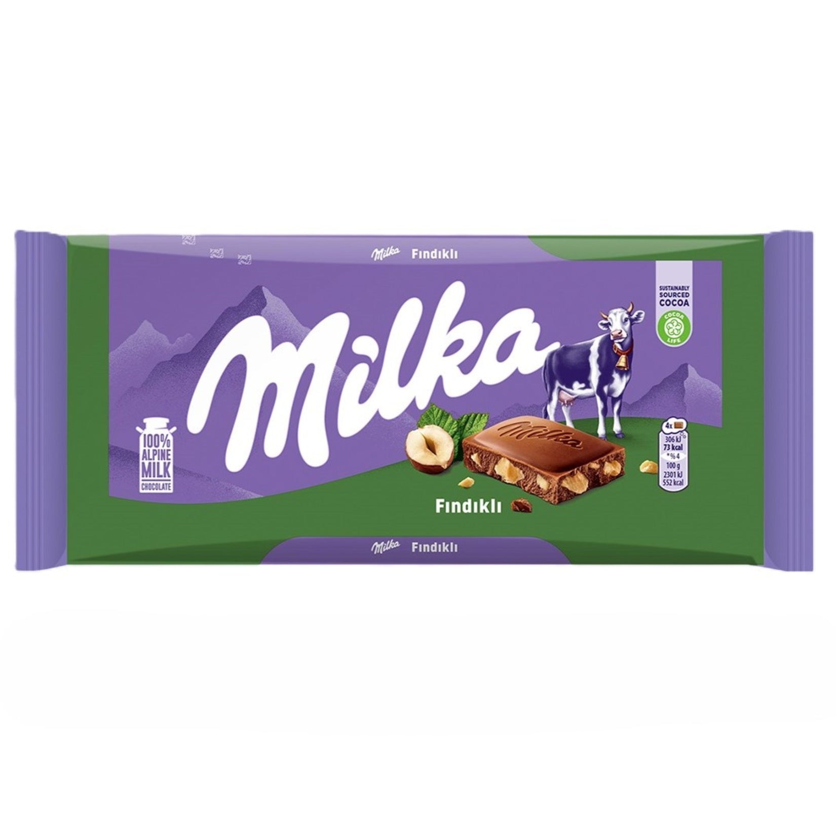 Milka Hazelnut Chocolate 80 G