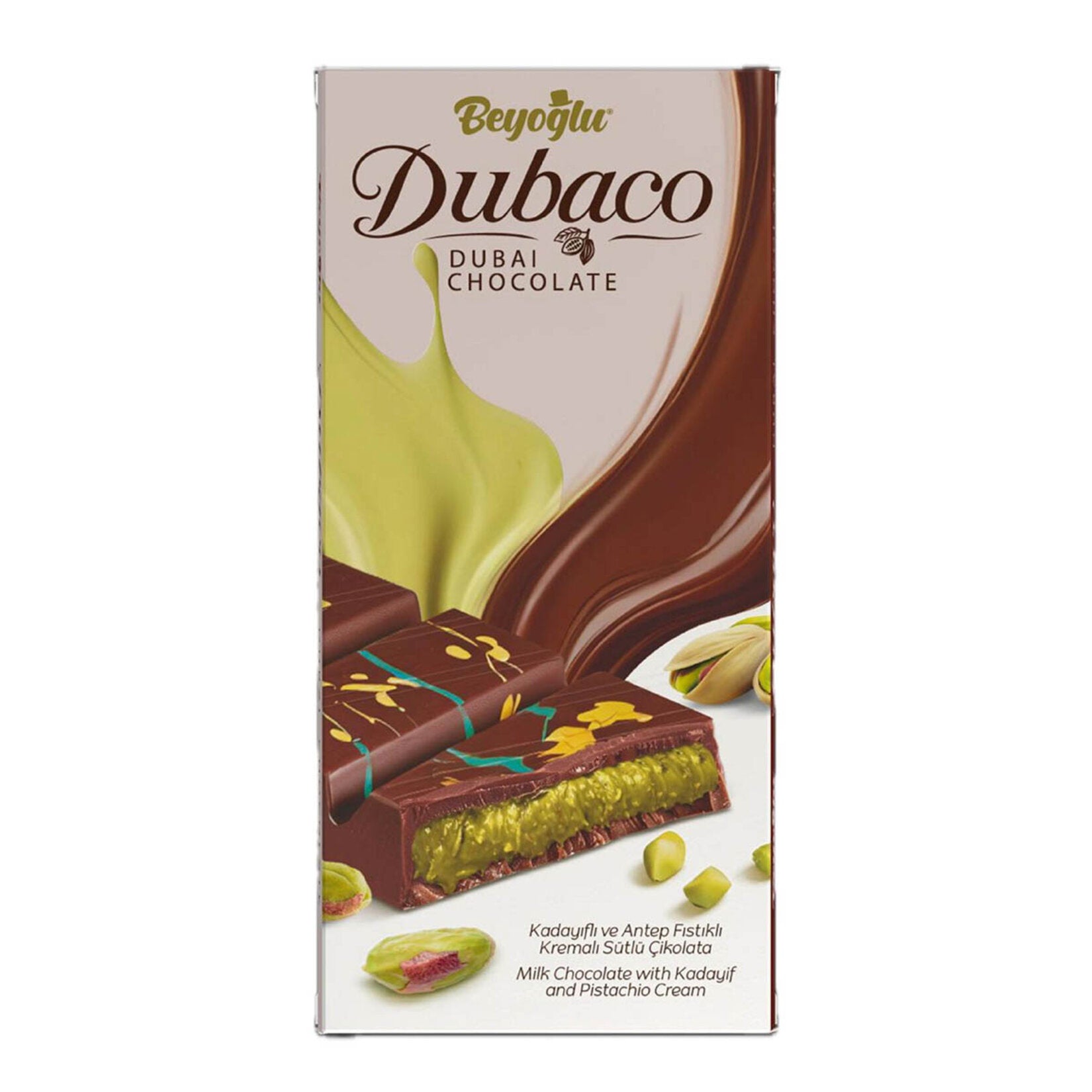 Beyoğlu Milk Dubai Chocolate 200g