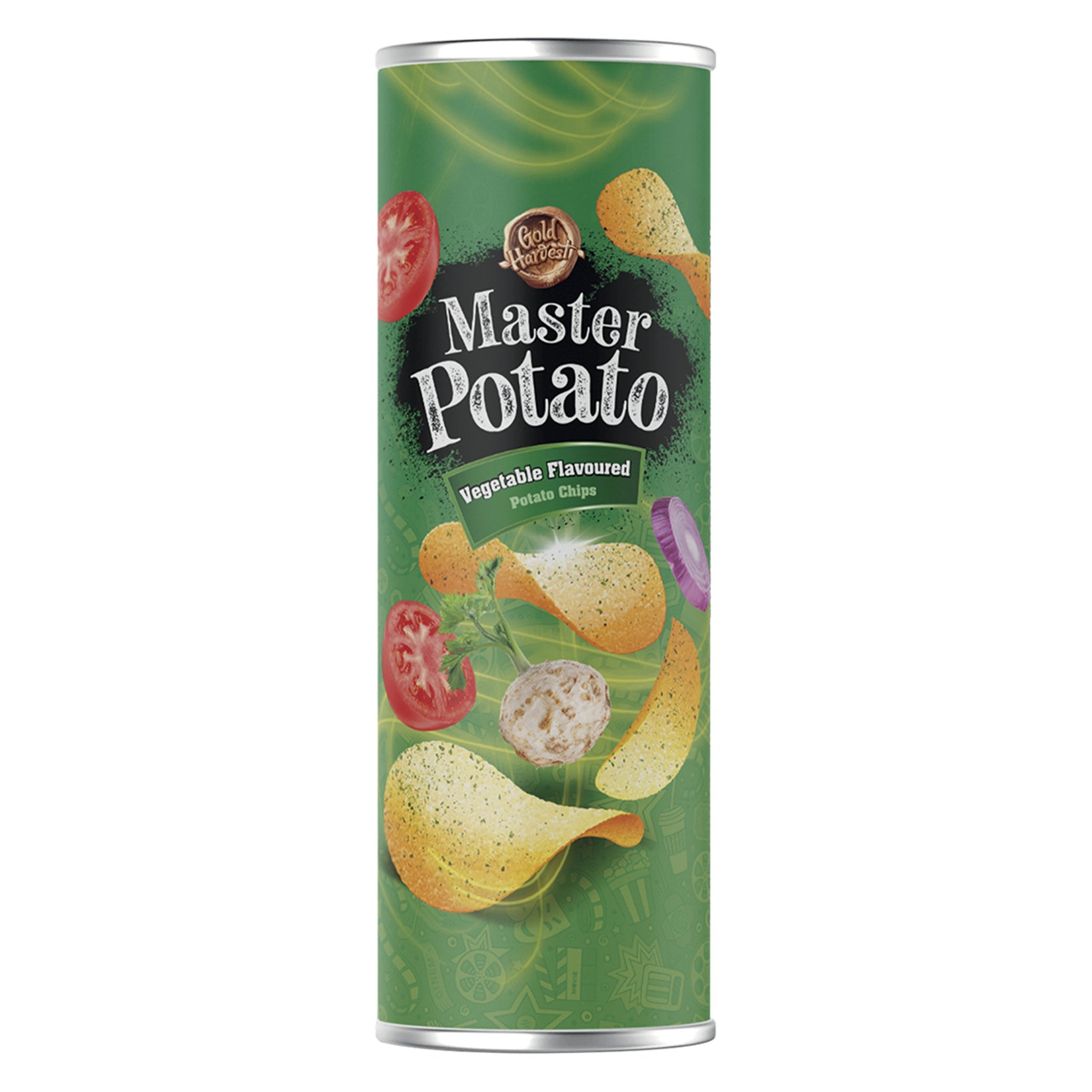 Master Potato Vegetable Potato Chips (Sebzeli Patates Cipsi) 160g