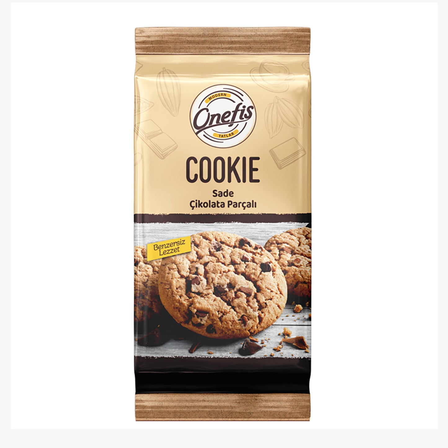 Onefis Plain Chocolate Chip Cookie (Sade Çikolata Parçalı Cookie) 180 G