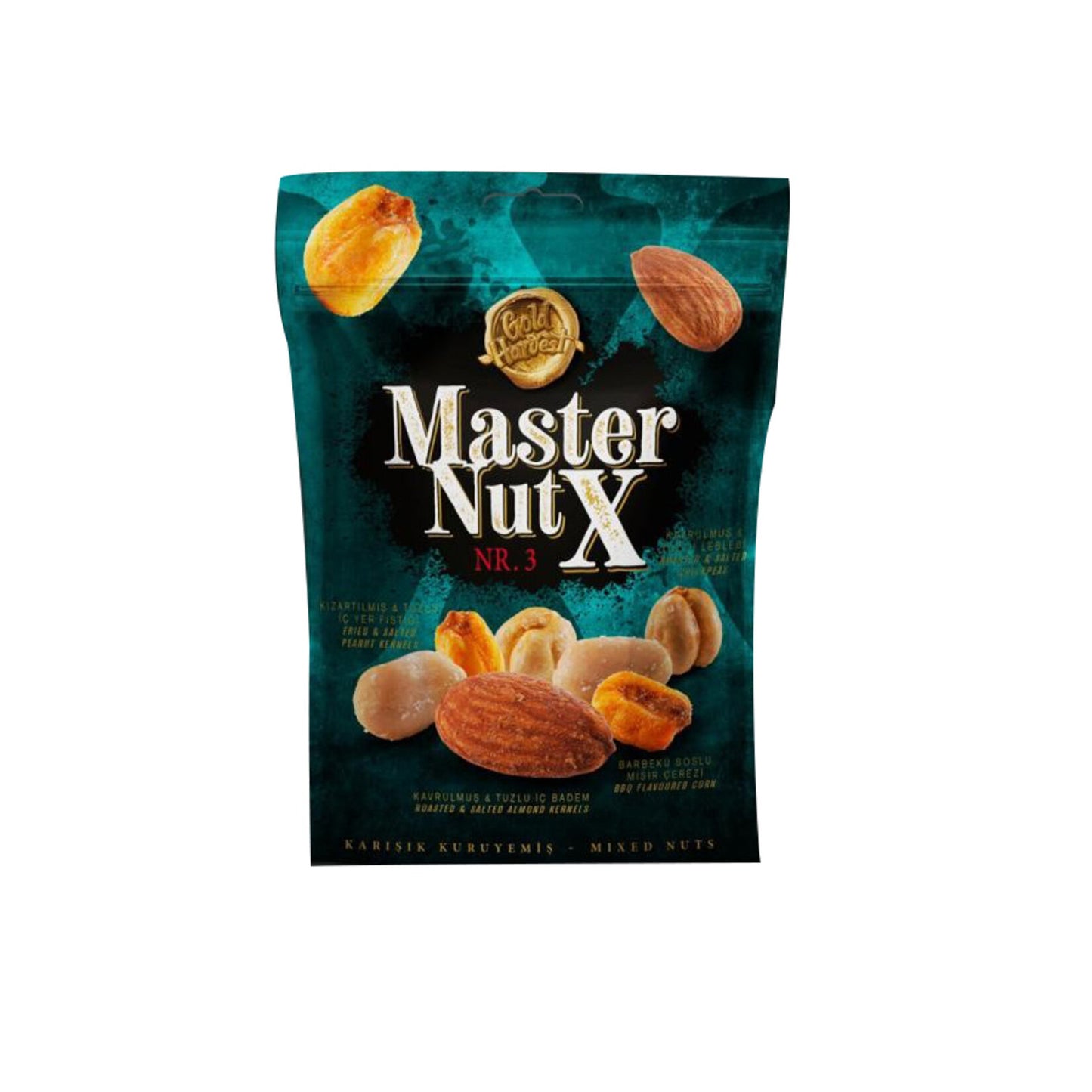 Master Nut X NR3 Mixed Nuts (Karışık Kuruyemiş) 160 G
