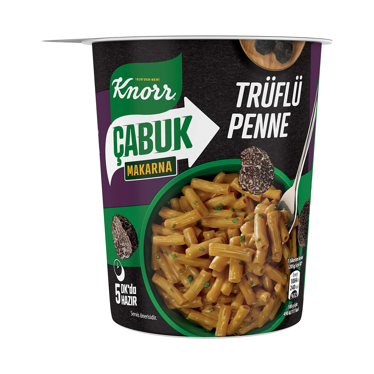 Knorr Çabuk Makarna Trüflü Penne (Bardak) 65 G