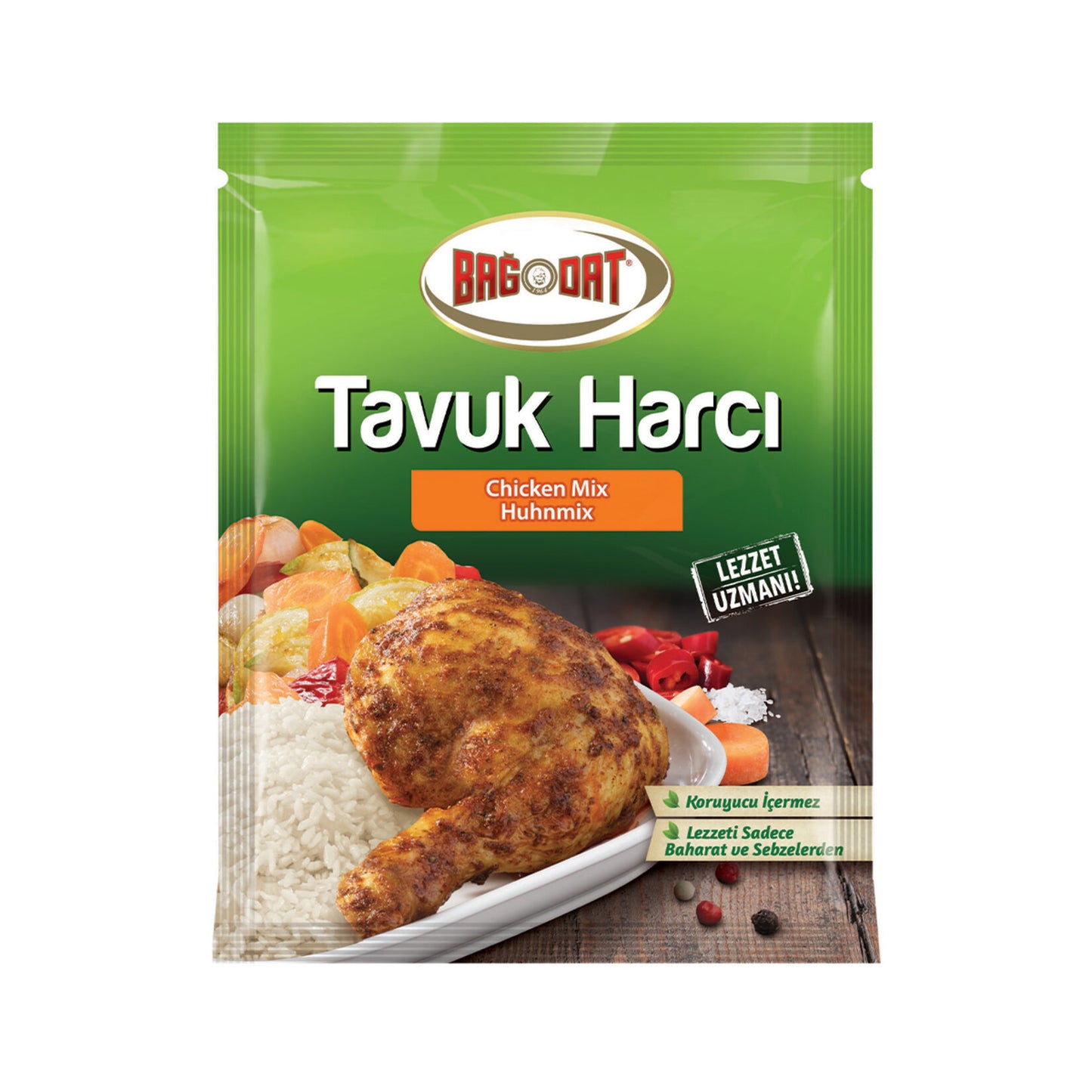 Bağdat Chicken Seasoning Mix (Tavuk Harcı) 65 G