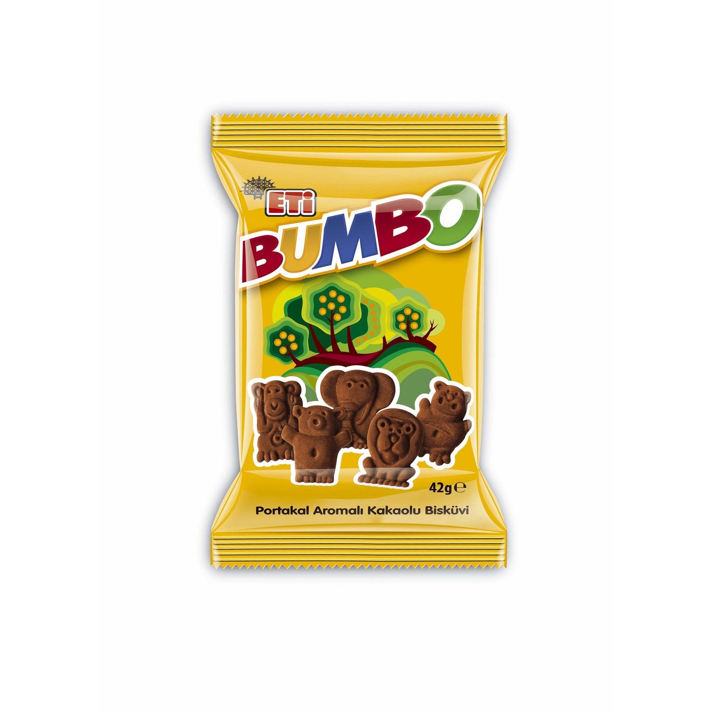 Eti Bumbo Orange Flavored Cocoa Biscuit 42g
