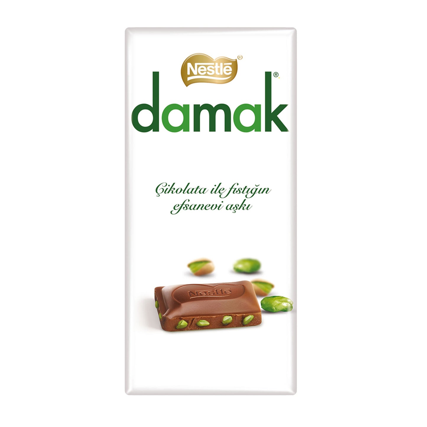 Nestle Damak Milk Chocolate with Pistachio (Antep Fıstıklı Sütlü Çikolata) 70 G