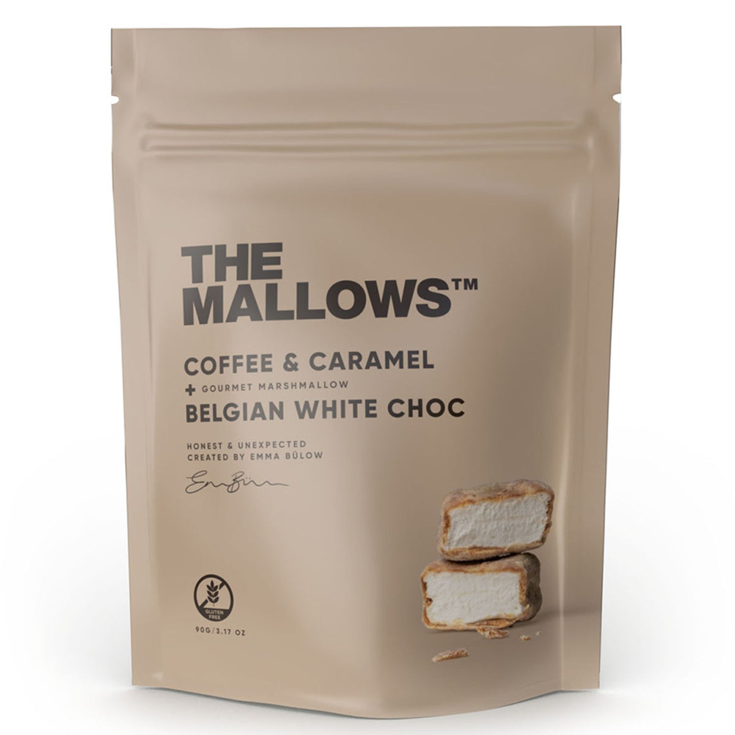 The Mallows Coffee and Caramel Marshmallow (Kahve ve Karamelli Marshmellow) 90 G
