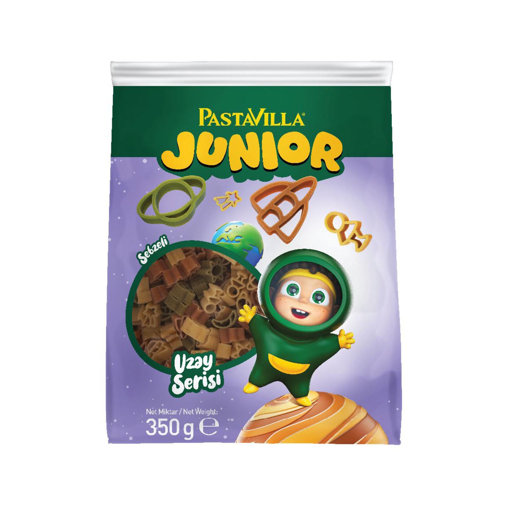 Pastavilla Junior Sebzeli Uzay Serisi 350G