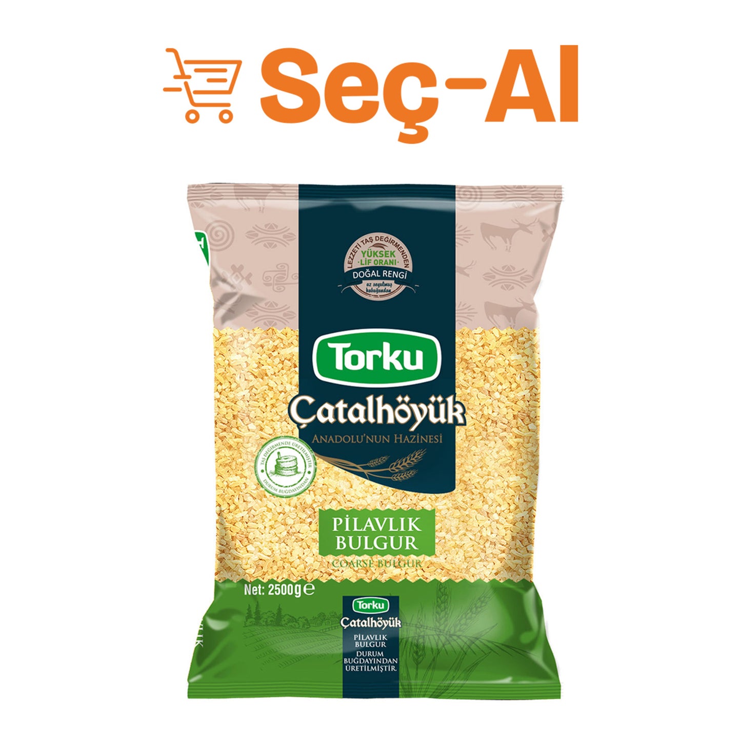 Torku Pilavlık Bulgur 2.5 Kg