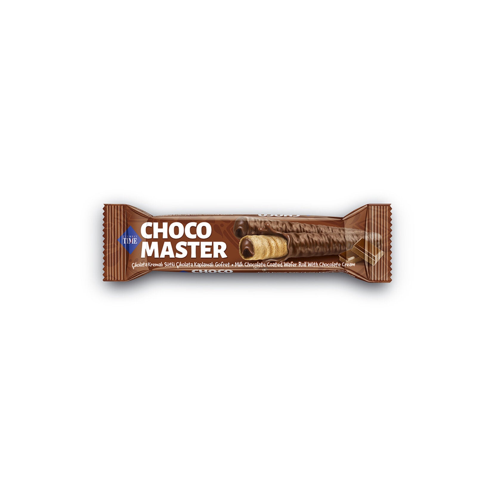 Çizmeci Time Choco Master Chocolate Coated Wafer (Çikolata Kaplamalı Gofret) 21g