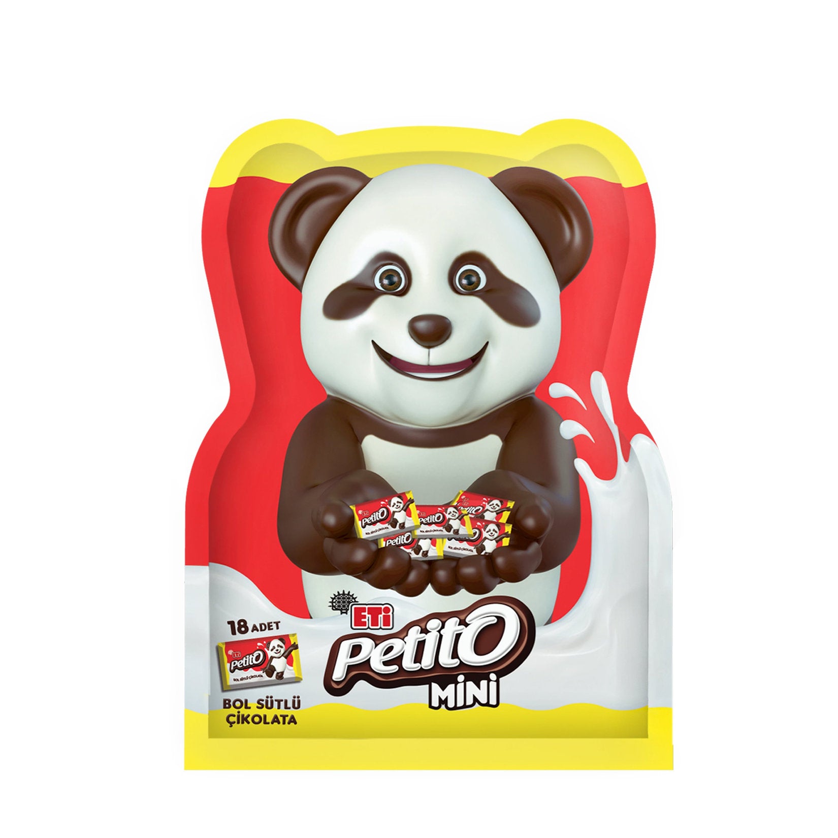 Eti Petito Mini Milk Chocolate (Mini Bol Sütlü Çikolata) 72g