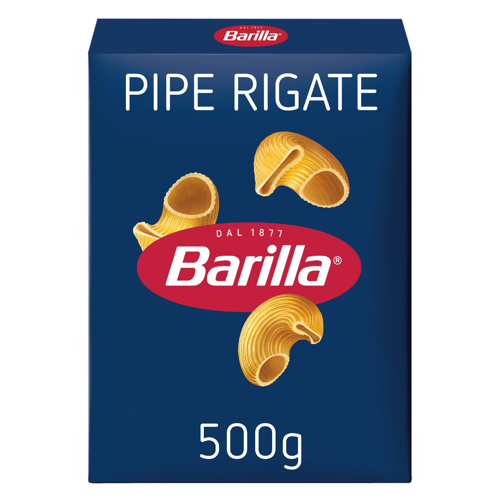 Barilla Mantı Makarna (Pipe Rigate) 500 G