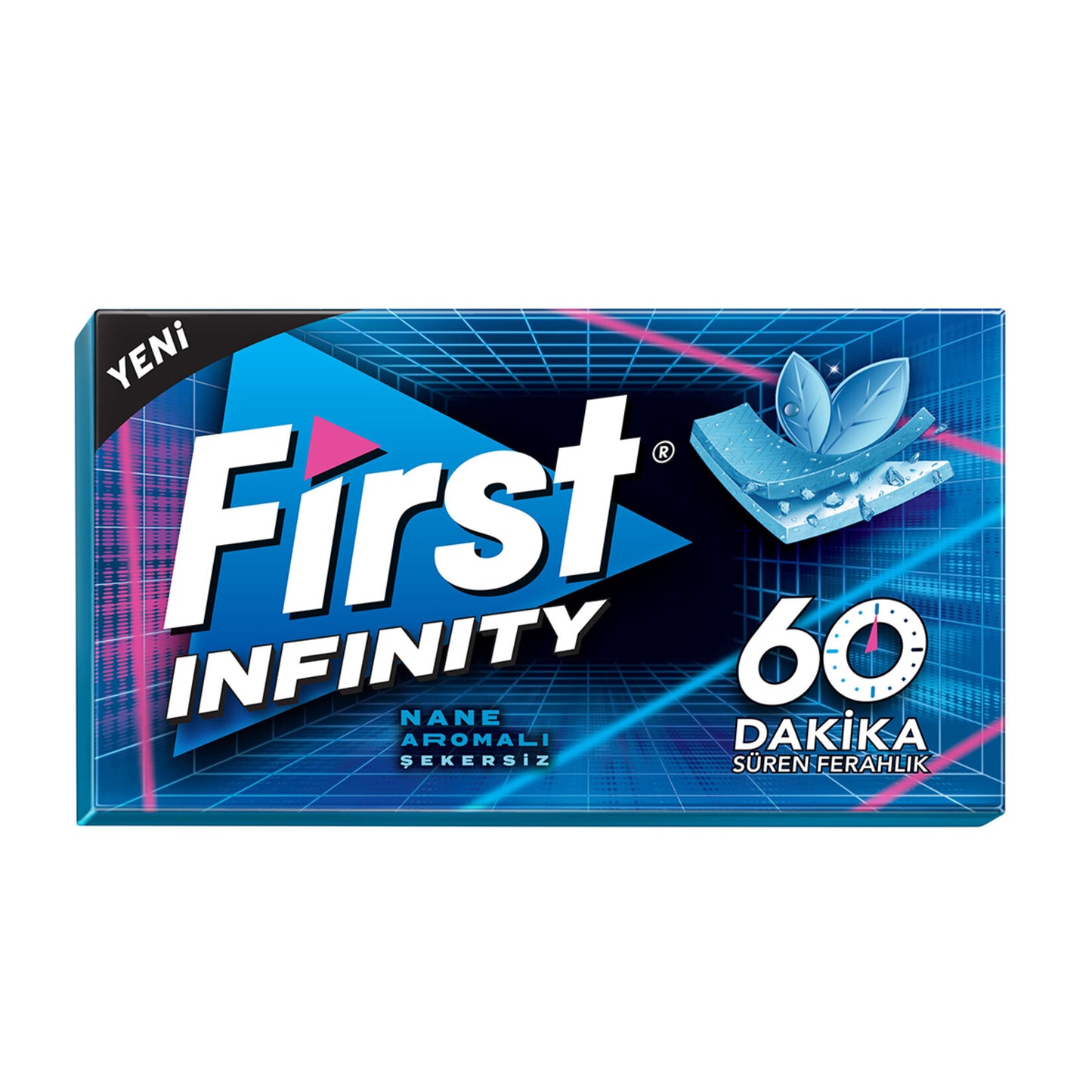 First 60 Dk Infinity Mint Flavored Gum 27 G