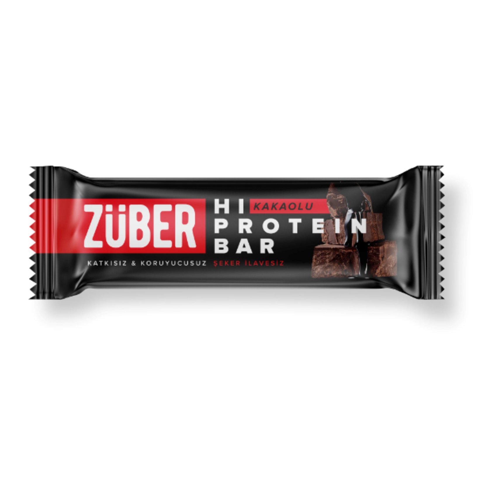 Züber Şeker İlavesiz Kakaolu Hi-Protein Bar 45 G